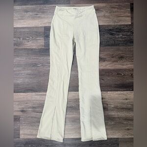 ALO yoga airbrush high waist flutter pant with split front seam